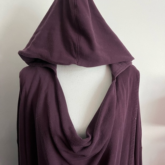 Athleta • Purana Wrap Sweatshirt In Decadent Chocolate - Picture 5 of 11